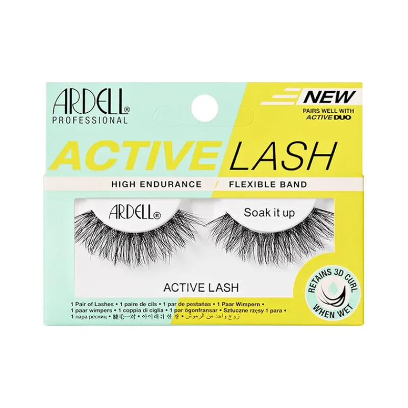 False Eyelashes^Ardell False Eye Lashes Active Lash Soak It Up