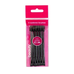 Beauty Tools^Beauty Outlet 6 Eyebrow Brushes BEAU383