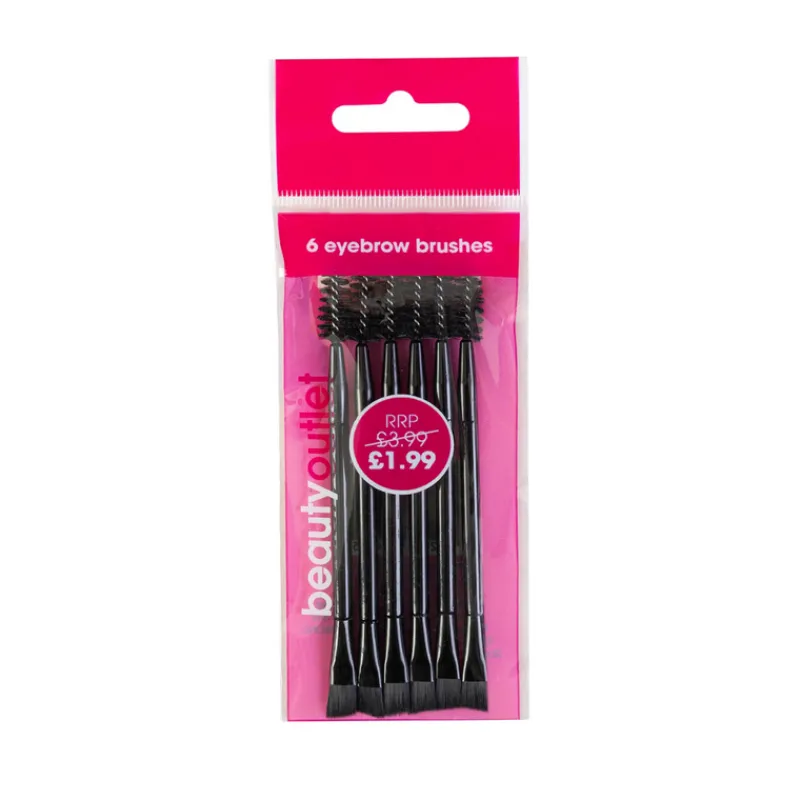 Beauty Tools^Beauty Outlet 6 Eyebrow Brushes BEAU383