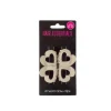 Hair Accessories^Beauty Outlet 4 Heart Claw Clips Nude BEAU368