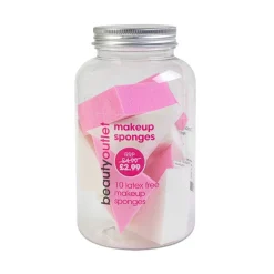 Makeup Sponges^Beauty Outlet 10 Makeup Wedges In Jar BEAU533