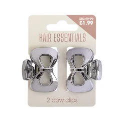 Hair Accessories^Beauty Outlet 2 Mini Claw Clip Gunmetal BEAU508