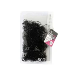 Hair Accessories^Beauty Outlet 500 No Snag Hair Bands Black BEAU143