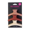 Hair Accessories^Beauty Outlet 3 Nude Claw Clips BEAU405