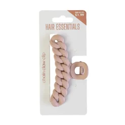 Hair Accessories^Beauty Outlet Chain Claw Clip Cream BEAU478