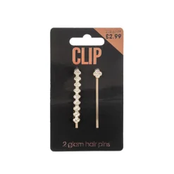 Hair Accessories^Beauty Outlet Glam 2PC Hair Pins BEAU334