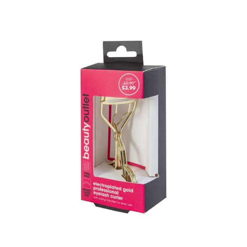 Eyelash Accessories^Beauty Outlet Gold Eyelash Curler BEAU436