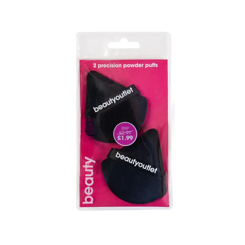 Makeup Sponges^Beauty Outlet 2PC Precision Powder Puffs BEAU246