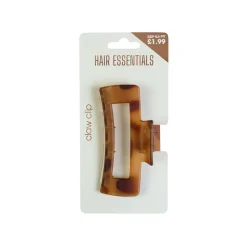 Hair Accessories^Beauty Outlet Square Claw Clip Tortoise Shell BEAU480