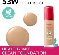 Foundations^Bourjois Healthy Mix Foundation 53W Light Beige