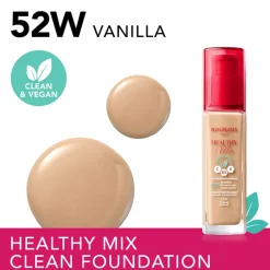 Foundations^Bourjois Healthy Mix Foundation 52W Vanilla