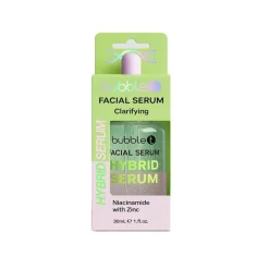 Skin Treatment^Bubble T Hybrid Facial Serum Clarifying With Niacinamide & Zinc 30ml