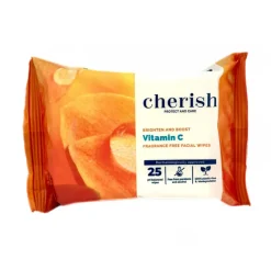 Face Wipes^Cherish Vitamin C Facial Cleansing Wipes