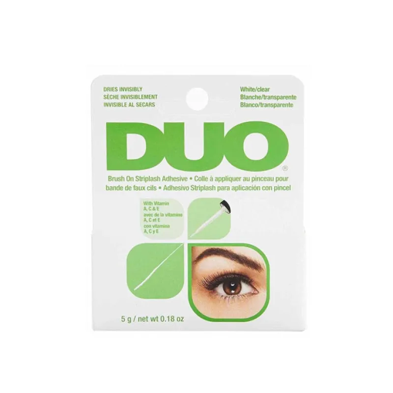 Eyelash Accessories^DUO Brush On Striplash Adhesive White 5g