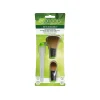 Powder Brush^Eco Tools Interchangables Duo Multi Tasking Powder Brush & Flat Foundation Brush
