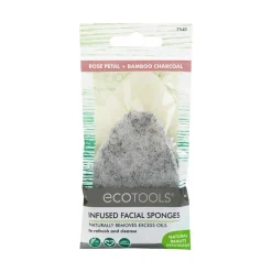 Makeup Sponges^Eco Tools EcoTools Infused Facial Sponges (Rose Petal + Bamboo Charcoal)
