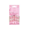 False Nails^Elegant Touch Acrylic False Nails Rose Hibiscus