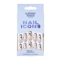 False Nails^Elegant Touch False Nails Nail Icons Squareletto Cosmic Angel