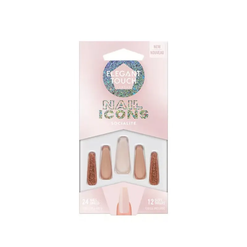 False Nails^Elegant Touch False Nails Nail Icons Socialite