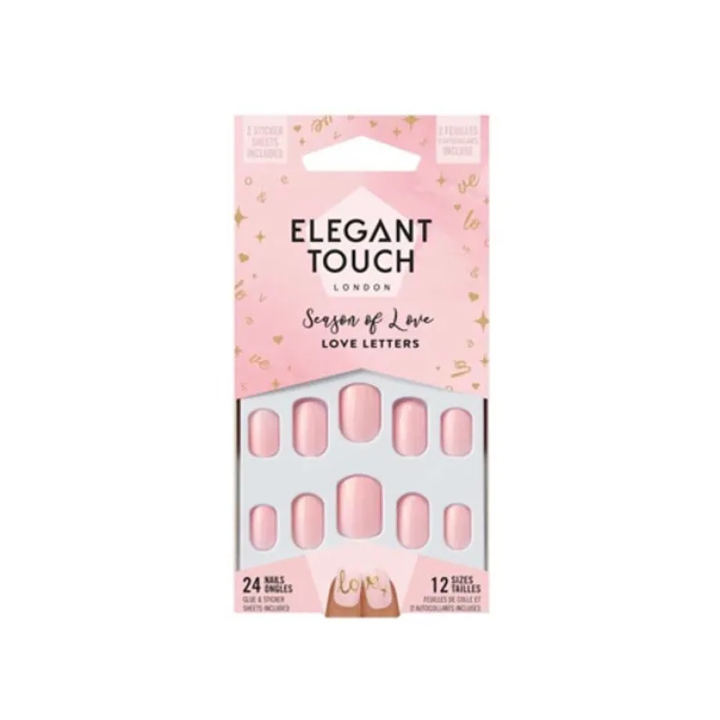 False Nails^Elegant Touch Season Of Love False Nails Love Letters