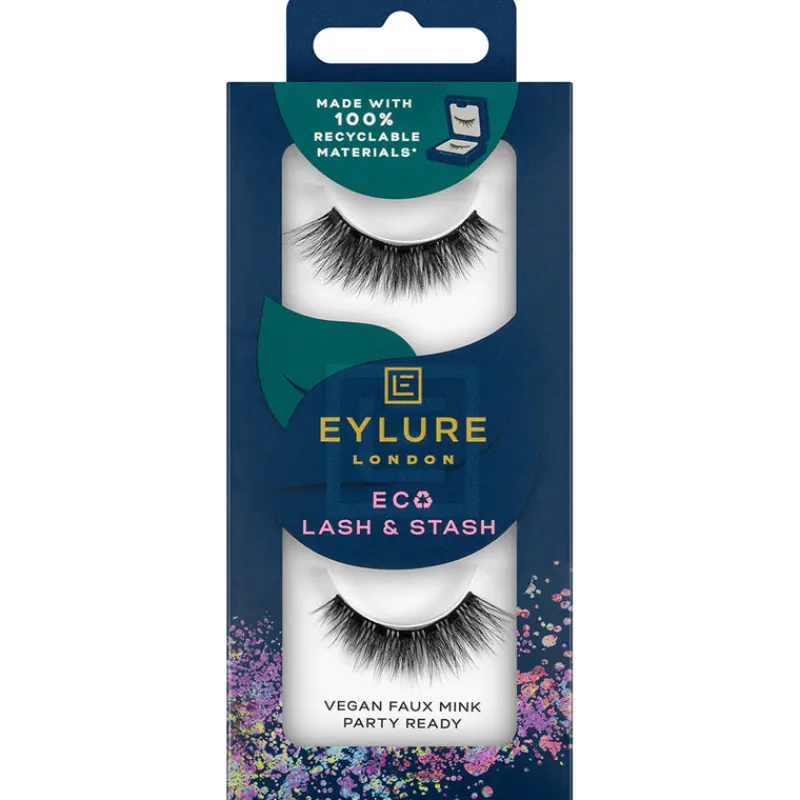 False Eyelashes^Eylure Eco Lash & Stash Vegan Faux Mink Party Ready