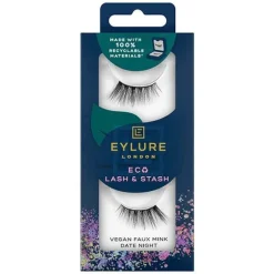 False Eyelashes^Eylure Eco Lash & Stash Vegan Faux Mink Date Night