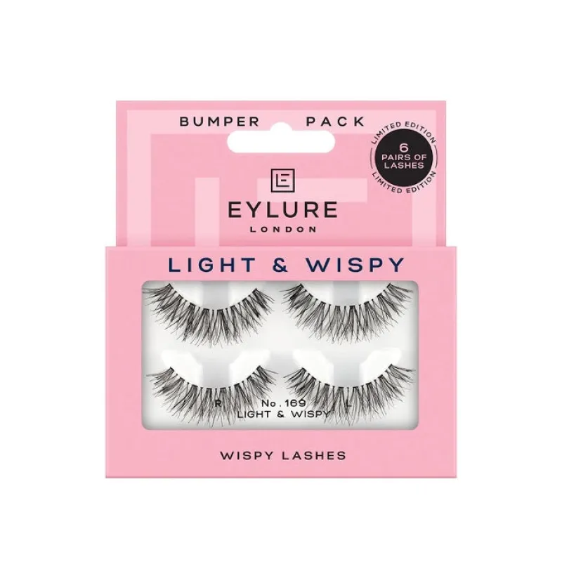 False Eyelashes^Eylure Light & Wispy Lashes 169 6 Pack