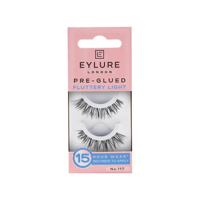 False Eyelashes^Eylure Pre Glued Fluttery & Lig Lash 117