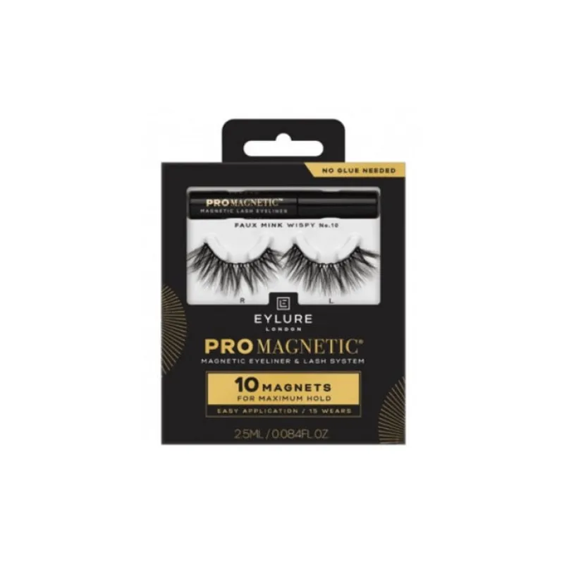 False Eyelashes^Eylure Pro Magnetic Eyeliner And Lashes Faux Mink Wispy