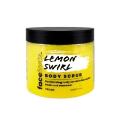 Body Scrubs^Face Facts Body Scrub Lemon Swirl 400g