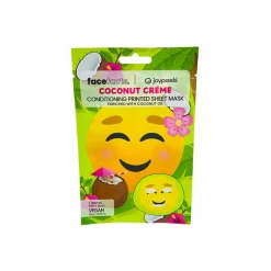 Masks & Patches^Face Facts Coconut Creme Sheet Mask