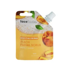Face Scrubs^Face Faces Face Facts Facial Scrub Peach