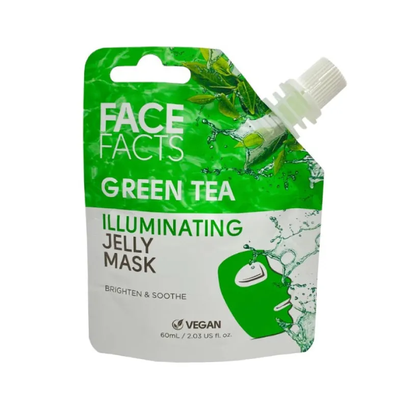 Masks & Patches^Face Facts Green Tea Illuminating Jelly Mask
