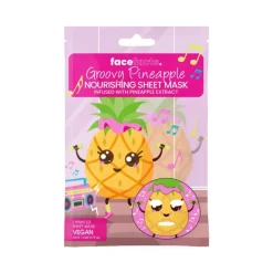 Masks & Patches^Face Facts Groovy Pineapple Sheet Mask