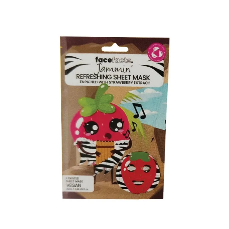 Masks & Patches^Face Facts Jammin Refreshing Sheet Mask