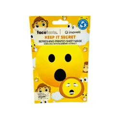 Masks & Patches^Face Facts Keep it Secret Refreshing Sheet Mask With Blueberry Extract
