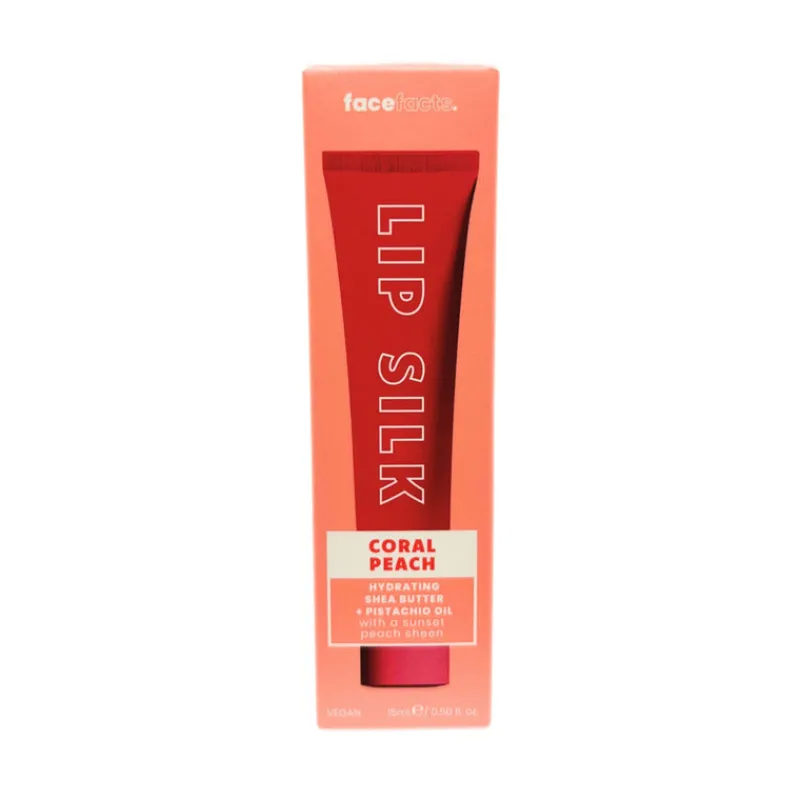 Lip Balms^Face Facts Lip Silk Coral Peach 15ml