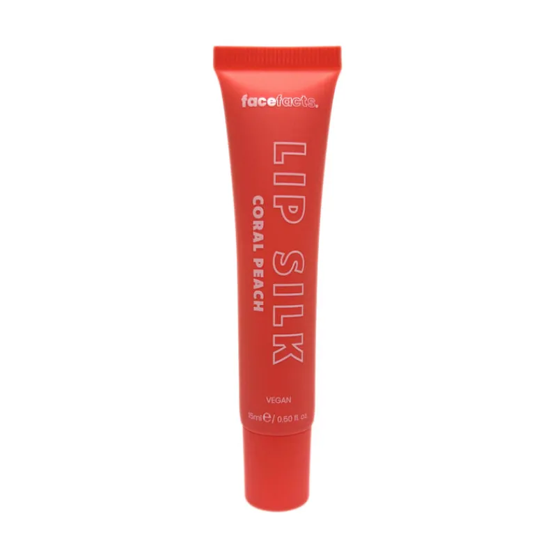 Lip Balms^Face Facts Lip Silk Coral Peach 15ml