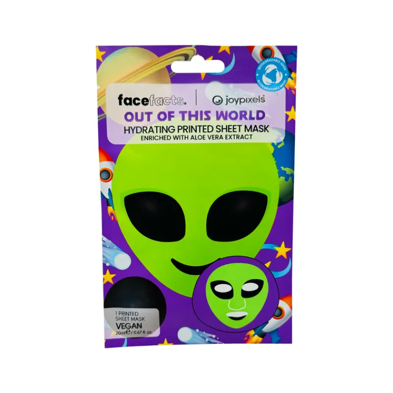 Masks & Patches^Face Facts Out Of This World Hydrating Sheet Mask With Aloe Vera Extract