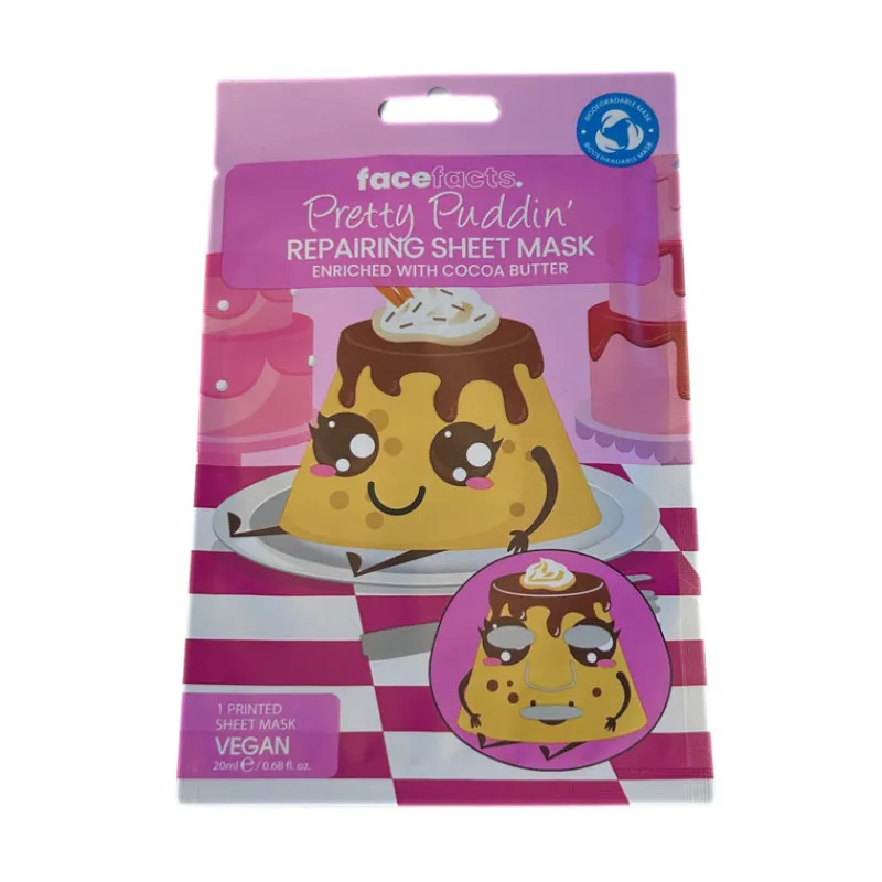 Masks & Patches^Face Facts Pretty Puddin Repairing Sheet
