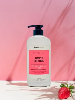 Skin Treatment^Face Facts Vitalise Body Lotion Strawberry Fizz 400ml