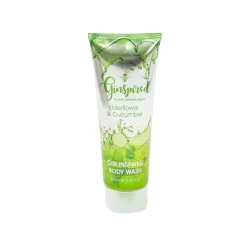 Bath & Shower Gels^Ginspired Body Wash Elderflower & Cucumber 250ml