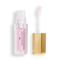 Lip Gloss & Stain^Revolution I Heart Honey Bear Lip Oil Rose