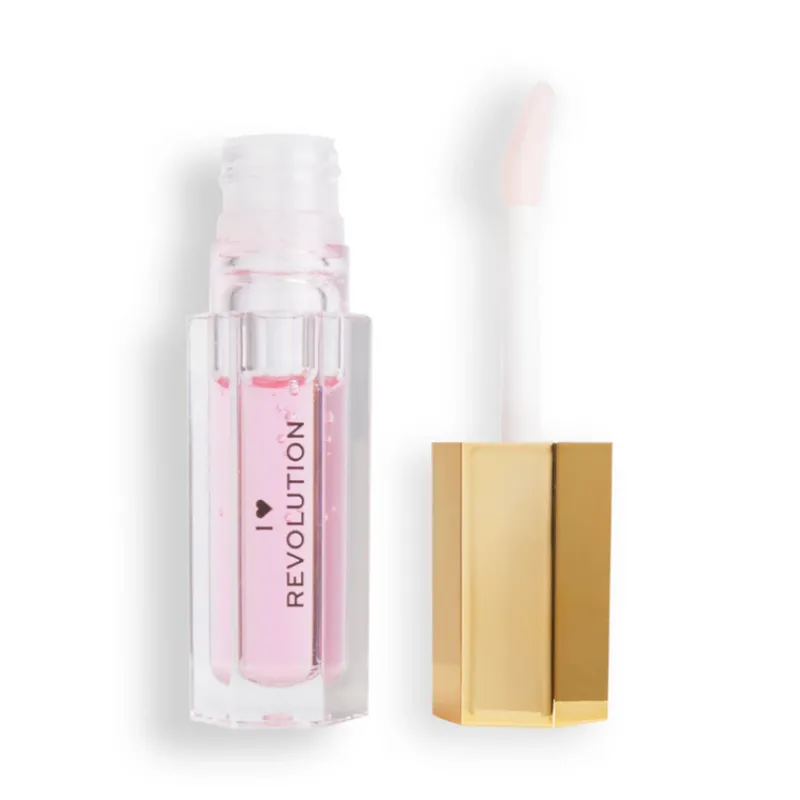 Lip Gloss & Stain^Revolution I Heart Honey Bear Lip Oil Rose