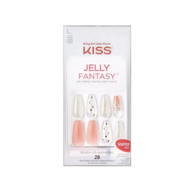 False Nails^Kiss Jelly Fantasy Long Nails 87728