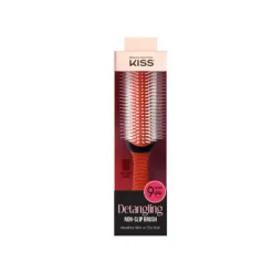 Hair Brushes^Kiss Detangling Hair Brush Red