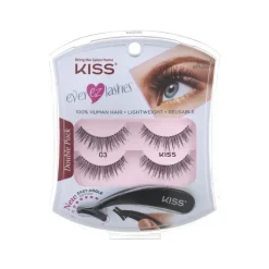 False Eyelashes^Kiss Ever Ez Lashes 03 False Eyelashes 55629