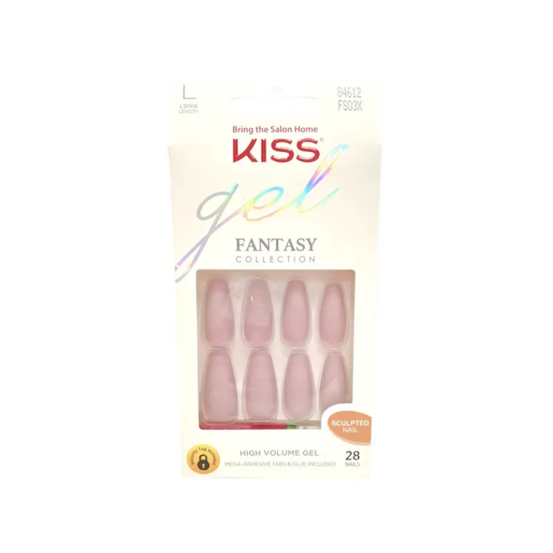 False Nails^Kiss Gel Fantasy 28 Long Length Nails 84612