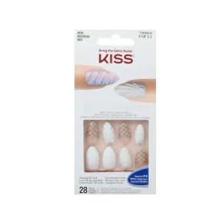 False Nails^Kiss Gel Fantasy 28 Medium Nails 79959 Shell KGF11
