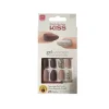 False Nails^Kiss Gel Fantasy 24 Medium Length Nails 60669 Nude